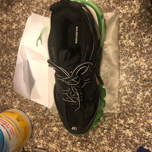 Balenciaga track in black and neon. 7 US men size - Picture 6 of 6